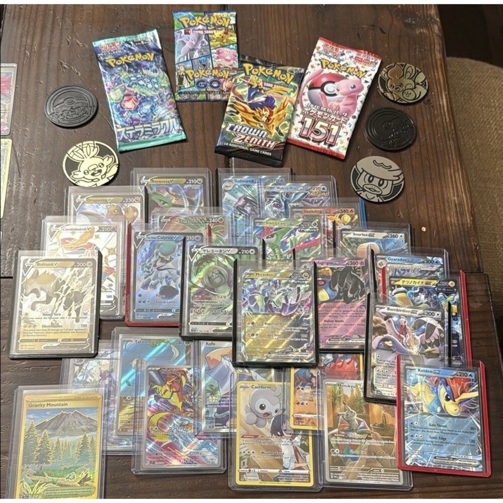 Pokemon TCG Assorted Bundle With Pack And Full Arts